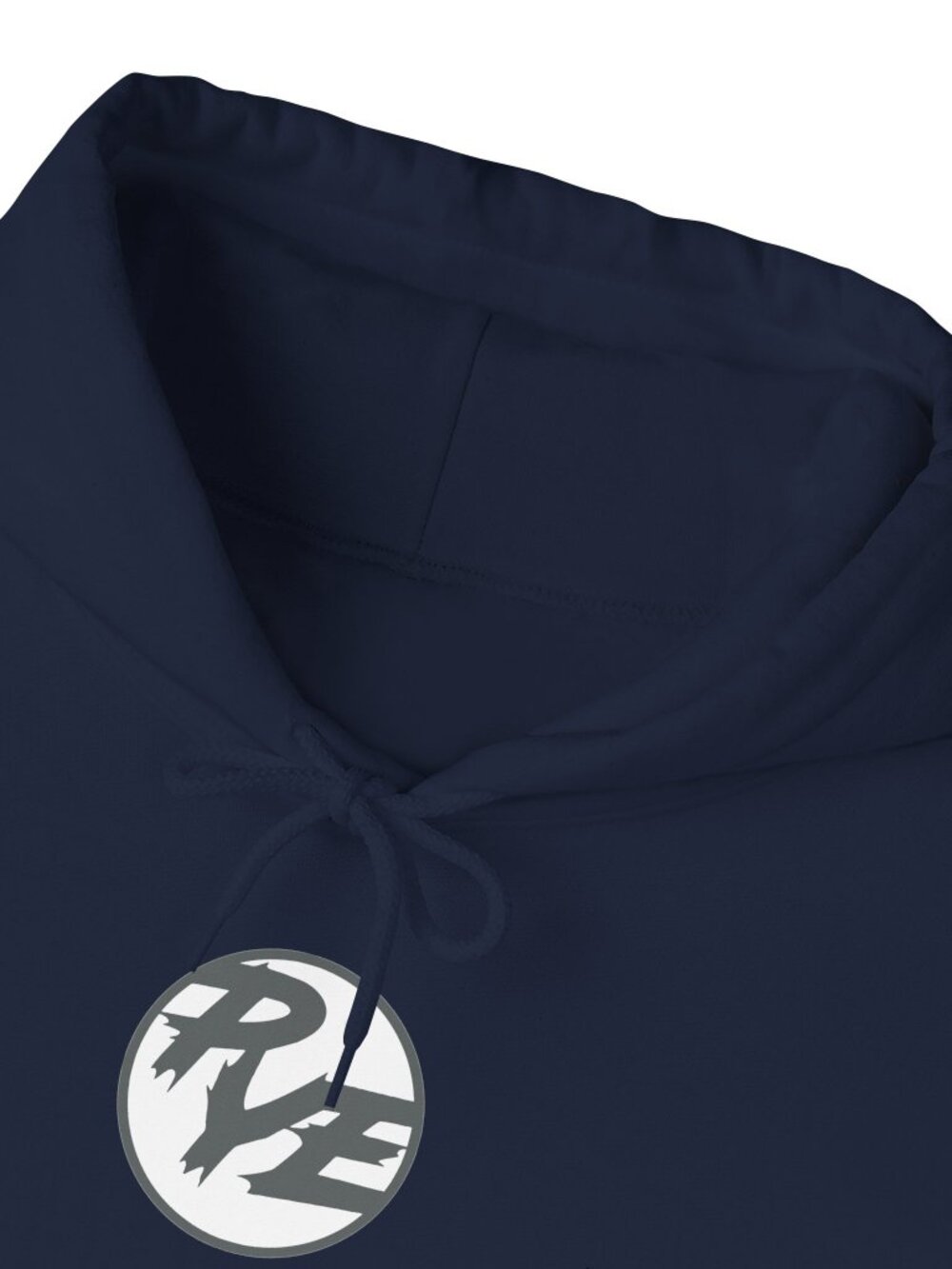 PYE Logo Hoodie | Unisex Streetwear Sweatshirt | Navy Blue - Picture 4 of 4